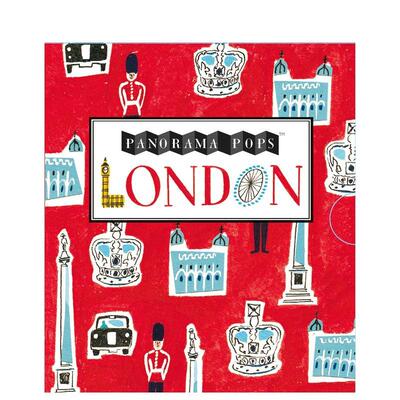 【预售】【全景立体旅行系列】伦敦London Panorama Pops英文儿童立体6-9岁精装进口原版书Sarah McMenemy Walker Books UK