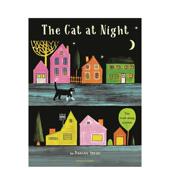 达洛芙·伊普卡 NightDahlov 6周岁The 外版 IpcarPushkin Pre Cat 一只夜行猫英文儿童绘本插画师进口原版 书精装 预售