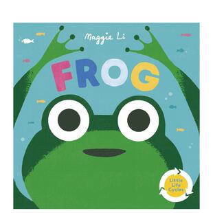 Frog英文儿童绘本动物生态环保3 Publis 小小生命周期 书Templar Li进口原版 6岁纸板书Maggie Cycles Life 青蛙Little 现货
