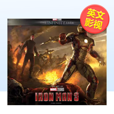 【预售】漫威电影宇宙 无限传奇系列-钢铁侠3Marvel Studios' The Infinity Saga - Iron Man 3英文影视Marie Javins精装进口原版