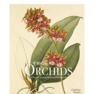 Brooks精装 书978178884 皇家园艺协会 Books进口原版 Art ACC Orchids英文艺术插画原画设定集Charlotte 插画图鉴RHS 兰花 现货