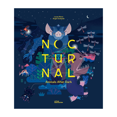 【现货】夜行动物 Nocturnal 英文儿童绘本 动物/生态/环保 进口原版外版书籍