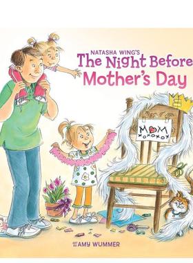 【现货】母亲节前夜The Night Before Mothers Day英文儿童绘本人际关系Wing平装Grosset & Dunlap6-9岁进口原版书9780448452135