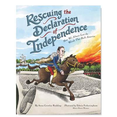 【现货】拯救了独立宣言 Rescuing the Declaration of Independence英文儿童绘本原版图书进口书籍Redding, Anna Crowley