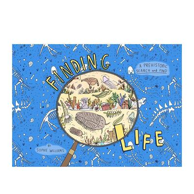 【预售】史前生物发现之旅互动探索绘本Finding Life : A Prehistoric Search and Find英文儿童绘本知识百科Sophie WilliamsCica