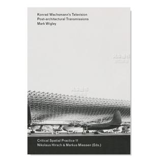 外版 售 工作室进口原版 康拉德·瓦克斯曼 电视英文设计建筑师 书籍Konrad 预 Wachsmann’s Television
