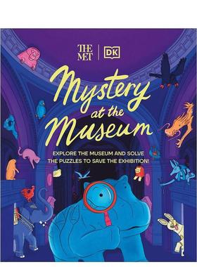 【现货】大都会艺术博物馆之谜The Met Mystery at the Museum英文儿童艺术启蒙Helen Friel精装DK Children3-6岁进口原版书97802