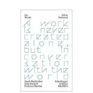 一幅画Silvie Defraoui 英文艺术总论历史理论评论平装 进口原版 西尔维德弗劳瓦往往那是风景中建筑墙面上 Scheidegger 书 预售