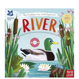Little 现货 Outdoors Explorers River英文儿童趣味3 大户外活动河流 Trust 小小探险家 6岁纸板书Anne Big National for