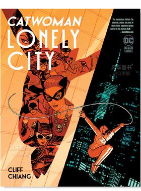 【现货】【DC Comics】猫女孤城英文漫画精装进口原版书Catwoman: Lonely City Cliff Chiang