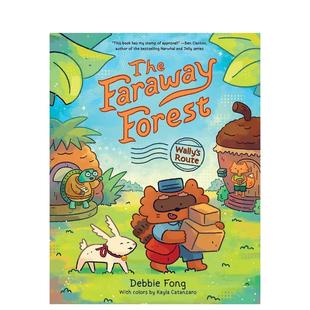 邮路Faraway Forest英文儿童绘本插画师Debbie 9岁进口原版 现货 书9781797230412 Books6 远方森林沃利 Chronicle Fong精装
