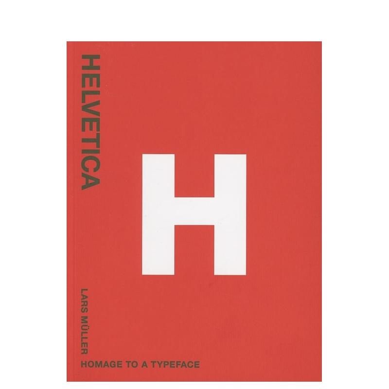 【现货】helvetica西文字体英文设计字体图案标志设计精装helvetica Lars Muller著Prestel出版