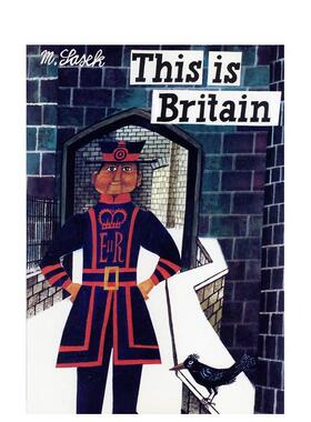【预售】【Miroslav Sasek】这就是英国This is Britain英文儿童绘本插画师Miroslav SasekRizzoli精装进口原版书9780789317537