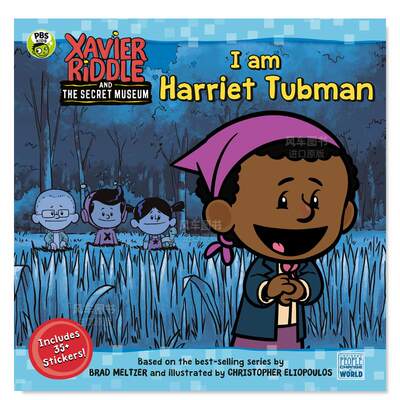 【现货】泽维尔谜语：哈里特-塔布曼 Xavier Riddle: Harriet Tubman 儿童绘本英文原版图书进口书籍