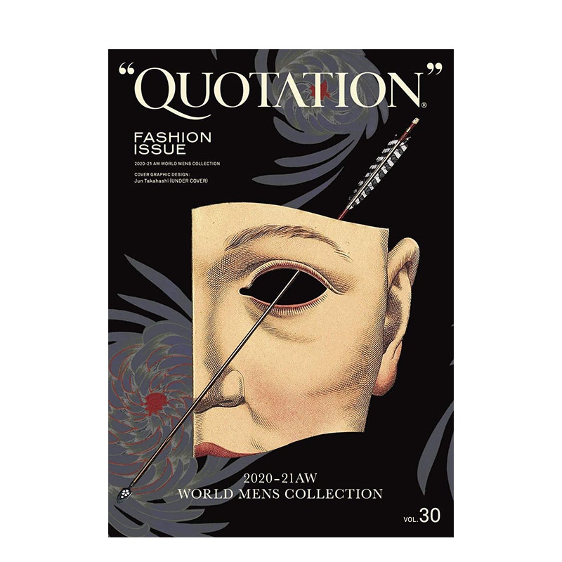 订阅 QUOTATION FASHION ISSUE 日本日文原版 时尚趋势杂志  年订4期 D342 书籍/杂志/报纸 服饰类期刊订阅 原图主图