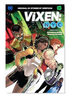 【预售】【DC Comics】纽约雌狐卷2英文漫画平装进口原版书Vixen NYC Volume Two Jasmine Walls  Manou Azumi