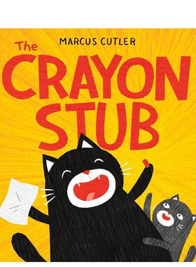 【预售】蜡笔头奇遇记The Crayon Stub英文儿童艺术启蒙Marcus Cutler精装3-6岁G.P. Putnam's Sons进口原版书9798217003334