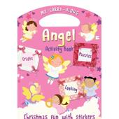 along Carry 天使活动书 Books英文儿童趣味Jocelyn Miller平装 Angel Activity 9岁进 现货 身边 Lion Children6 在我