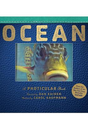 【预售】【3D动态趣味书】海洋Ocean英文儿童趣味Dan Kainen Workman进口原版书9780761180517