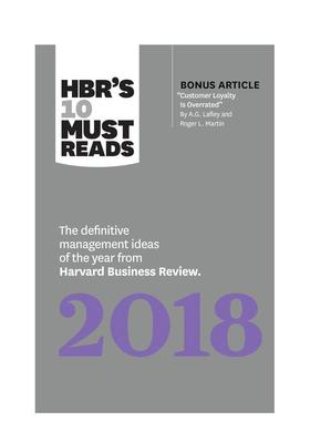 【现货】【哈佛商业评论10系列】哈佛商业评论2018年度管理理念【HBR’s 10 Must Reads】The Definitive Management Ideas of th