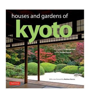 Daniell精装 书9784 房子和花园Houses Kyoto英文建筑设计建筑风格 Gardens 京都 and Tuttle进口原版 与材料构造Thomas 现货