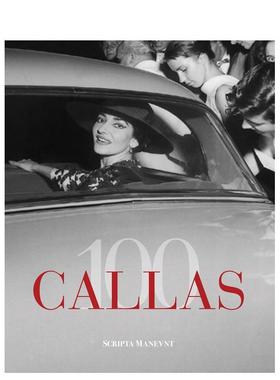 【预售】卡拉斯 100 周年 纪念20世纪伟大歌剧演员玛丽亚・卡拉斯Callas 100英文音乐Giampaolo Guida精装进口原版书Scripta Mane