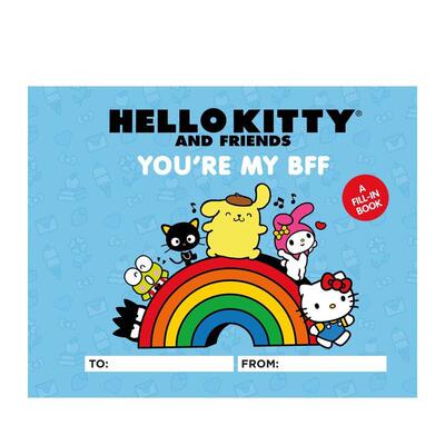 【预售】Hello Kitty 和朋友你是我的好朋友Hello Kitty and Friends英文生活综合KRISTEN TAFOYA HUMPHREY纸板书进口原版书Runni