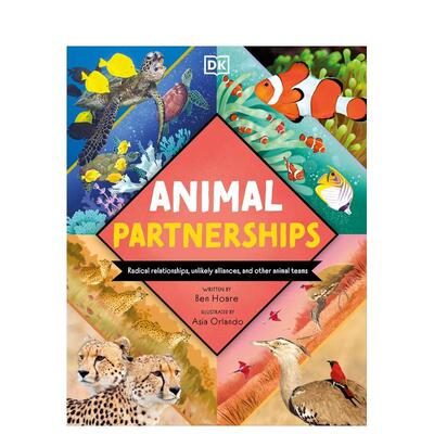 【现货】【野生动物奇观】动物生存联盟【Wonders of Wildlife】Animal Partnerships英文儿童绘本知识百科Ben Hoare精装6-9岁DK