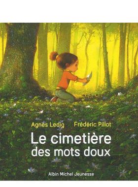 【现货】墓地甜言蜜语Le cimetière des mots doux法文漫画LedigAlbin Michel进口原版书978222 35316