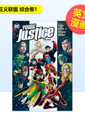 【现货】【DC Comics】少年正义联盟综合卷1英文漫画精装进口原版书Young Justice Omnibus Vol. 1 Peter David  Various  Todd