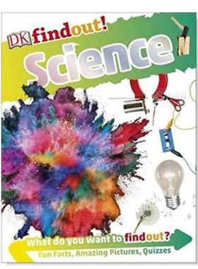 【预售】探索科学英文儿童绘本知识百科进口原版外版书软装DKfindout! ScienceDr Emily GrossmanDK Children