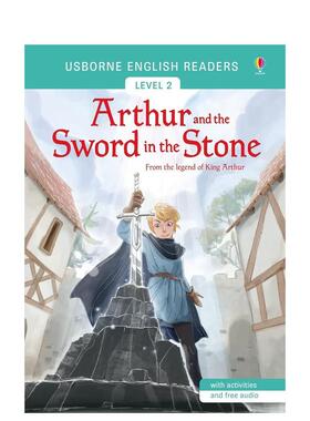 【现货】亚瑟和石头中的剑ER Arthur and the Sword in the Stone英文儿童分阶阅读MackinnonUsborne children’s books3-6岁进口