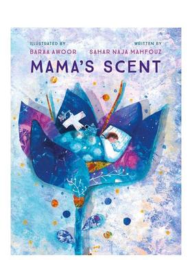 【预售】妈妈的气味Mama's Scent英文儿童绘本人际关系Sahar Naja Mahfouz精装Crocodile Books进口原版书