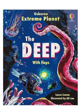 【预售】【极地星球】深海之旅【Extreme Planet】The Deep英文儿童绘本知识百科3-6岁纸板书Laura Cowan  Qu Lan 进口原版书Usbo