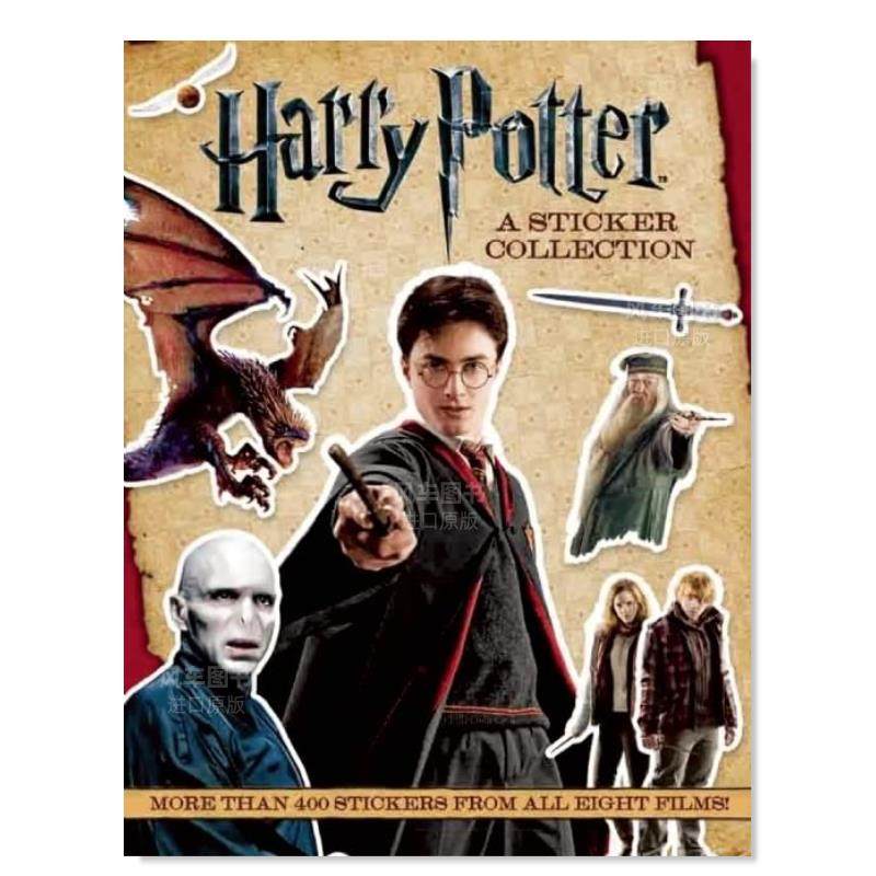 【预售】哈利波特贴纸集英文生活综合进口原版外版书14岁以上Harry Potter: A Sticker Collection Warner Bros. Consumer Produ