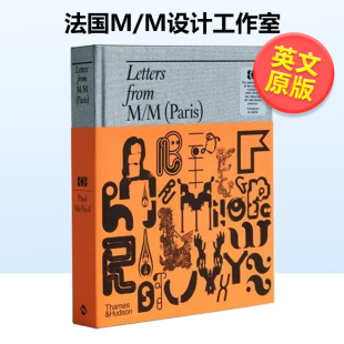 14岁以上Letters 现货 英文平面设计字体图案标志进口原版 from Paul 法国MM设计工作室 Paris T&H McNe 巴黎 书精装