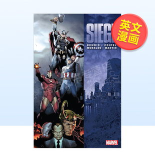 新印刷 书SIEGE 预售 围攻 Brian Bendis Coipel 英文漫画简装 Marvel PRINTING NEW 进口原版 Michael Olivier