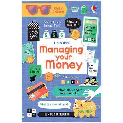 【现货】Managing Your Money 青少年儿童理财指南 英文原版儿童教育 7-12岁书籍进口