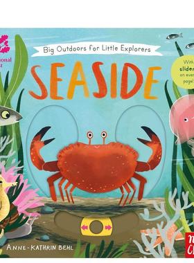 【现货】小小探险家的大户外活动海边【Big Outdoors for Little Explorers】National Trust英文儿童趣味Anne-Kathrin Behl纸板书