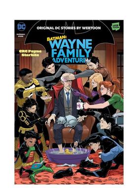 【现货】【DC Comics】蝙蝠侠韦恩家族的冒5Batman Wayne Family Adventures Volume Five英文漫画CRC Payne平装进口原版书978177