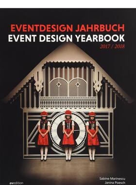【现货】展览展示活动设计年鉴2017-2018Event Design Yearbook 2017-2018英文平面设计广告包装Janina Poesch平装AVEdition进口原