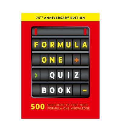 【预售】一级方程式赛车问答书75周年纪念版Formula One Quiz Book英文生活综合Ewan McKenzie平装IVY Press进口原版书9781836005