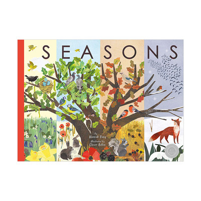 【现货】季节英文儿童绘本动物生态环保Seasons精装Hannah Pang进口原版书籍Tiger Tales