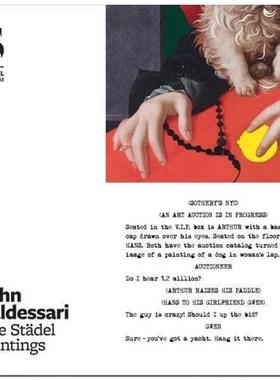 【现货】美国艺术家约翰巴尔代萨里 施泰德绘画John Baldessari英文艺术家艺术工作室Martin Engler 精装Hirmer Publishers进口原