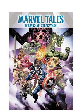 【预售】【Marvel】漫威传奇Marvel Tales by J. Michael Straczynski英文漫画Leinil Yu平装Marvel进口原版书9781302948139