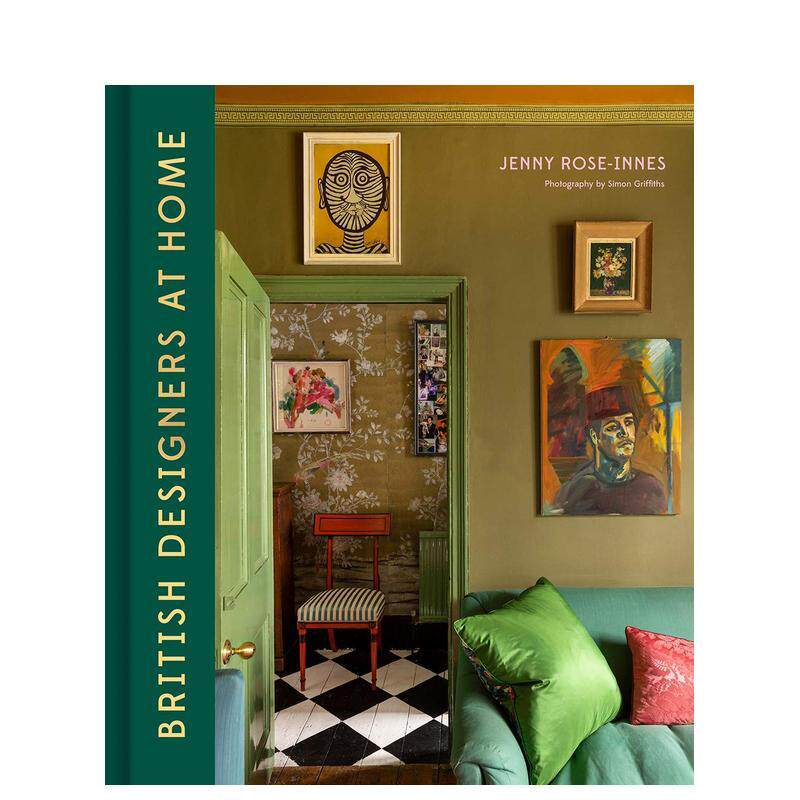 【现货】英国设计师个人室内空间British Designers At Home英文室内设计师工作室Jenny Rose-Innes精装Hardie Grant Books进口原