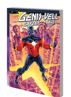 【预售】【Marvel】吉尼斯维尔惊奇队长英文漫画简装进口原版书GENIS-VELL: CAPTAIN MARVEL Peter David