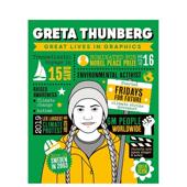 图像传记 Books精装 Graphics Thunberg英文儿童绘本人物传记Button Great Button Boo Greta 格蕾塔通贝里 Lives 现货
