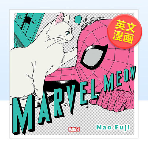 【现货】【VIZ Media】奇迹喵英文漫画进口原版书14岁以上MARVEL MEOW FUJIVIZ Media
