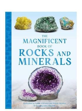 【现货】岩石矿物大图鉴Magnificent Book of Rocks and Minerals英文儿童绘本知识百科Farndon精装Weldon Owen进口原版书9798886